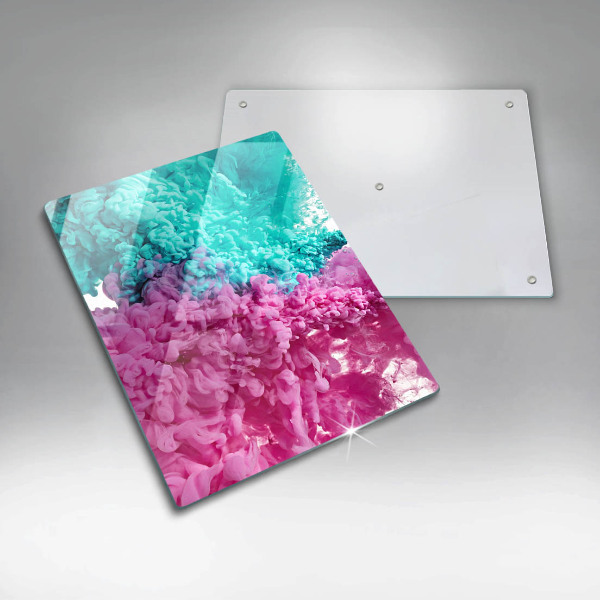 Kitchen countertop cover Turkos-pink smoke