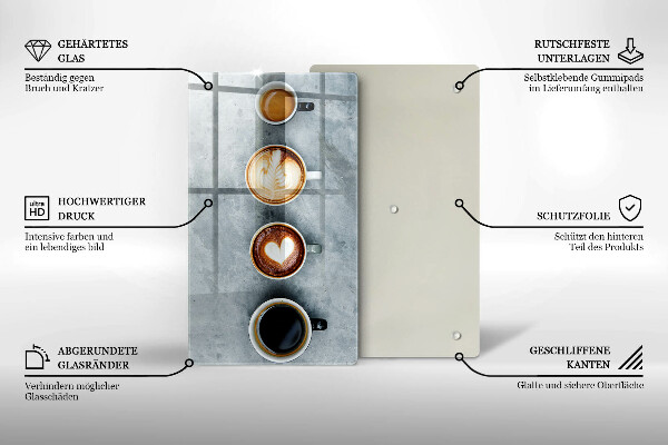 Kitchen countertop cover Kitchen - Coffee cups