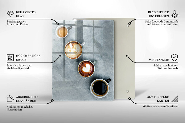 Kitchen countertop cover Kitchen - Coffee cups