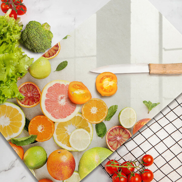 Kitchen countertop cover Fruits citruses