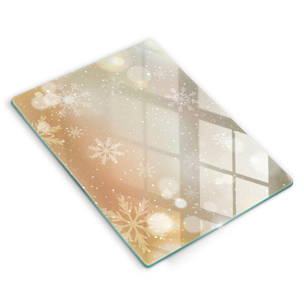 Kitchen countertop cover Snowflakes