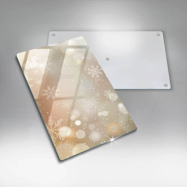 Kitchen countertop cover Snowflakes