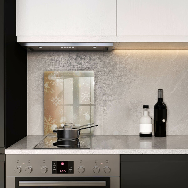 Kitchen countertop cover Snowflakes