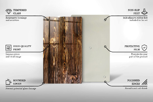 Kitchen countertop cover Wood texture