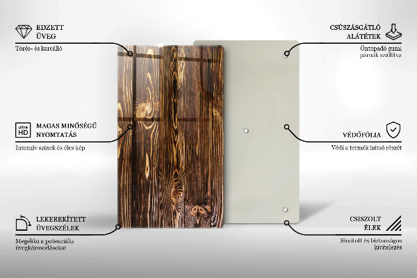 Kitchen countertop cover Wood texture