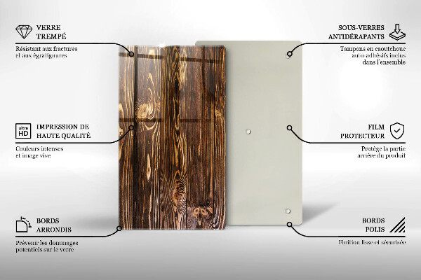 Kitchen countertop cover Wood texture