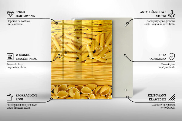 Glass worktop saver Pasta