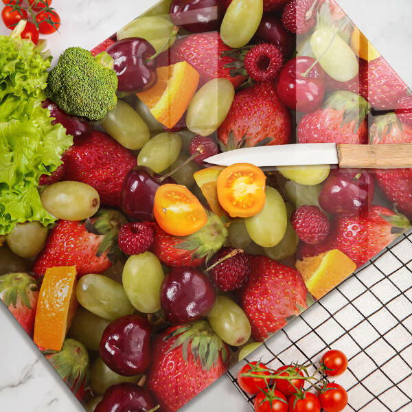 Work surface savers Summer fruits