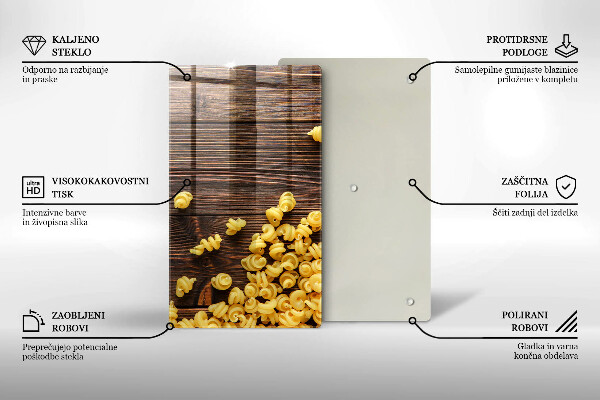 Work surface savers Pasta on a table