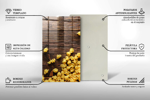 Work surface savers Pasta on a table