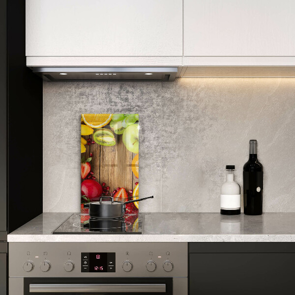 Glass worktop saver Fresh fruit