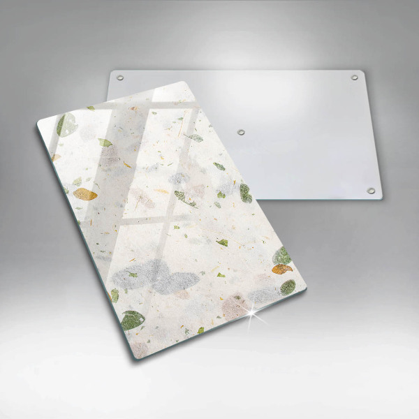 Glass worktop saver Falling leaves