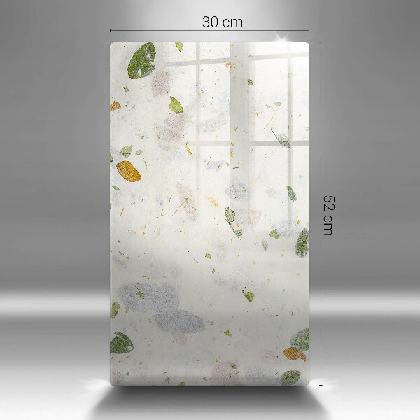 Glass worktop saver Falling leaves