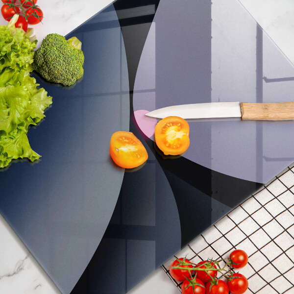 Glass worktop saver Abstraction shapes
