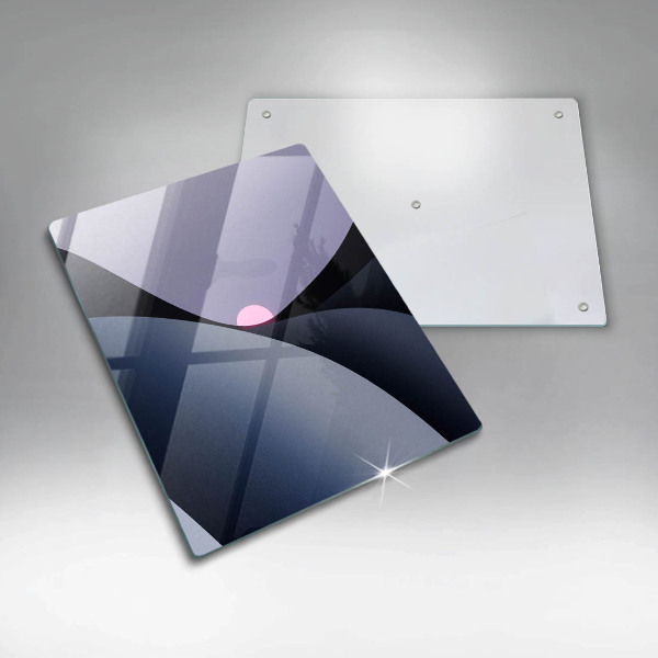 Glass worktop saver Abstraction shapes
