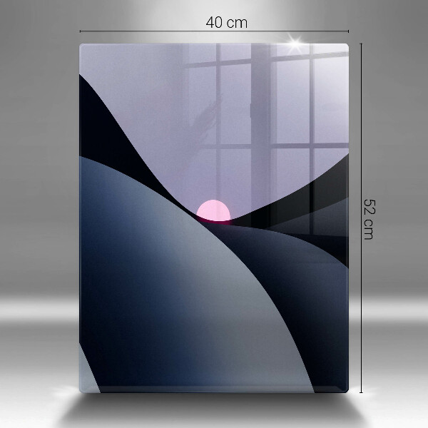 Glass worktop saver Abstraction shapes