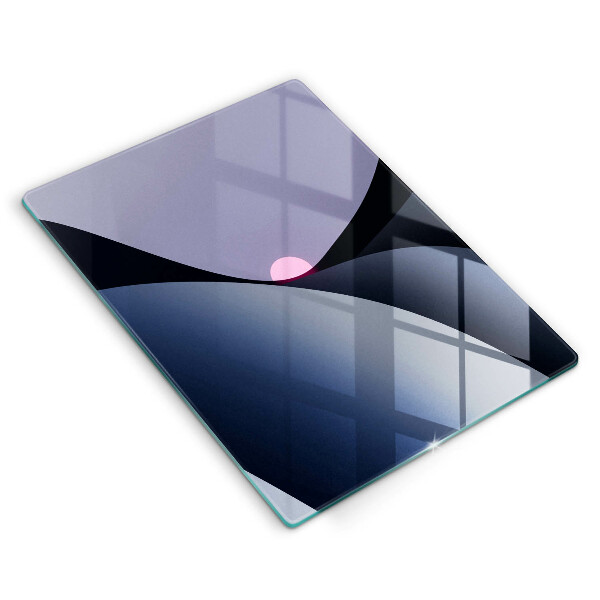 Glass worktop saver Abstraction shapes