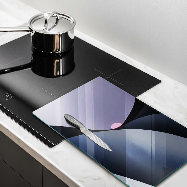 Glass worktop saver Abstraction shapes