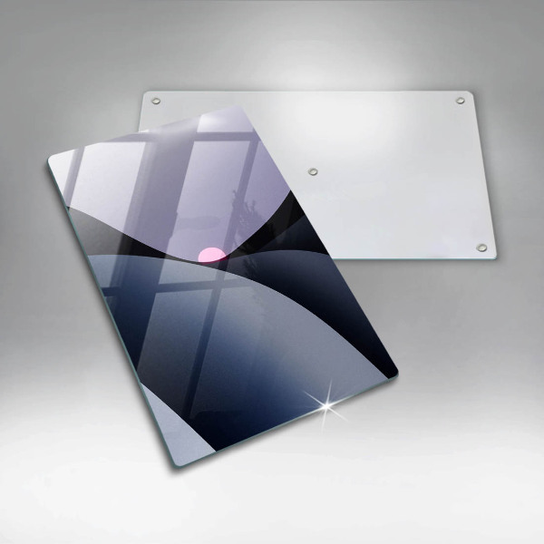 Glass worktop saver Abstraction shapes