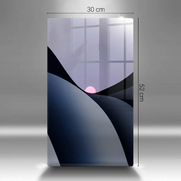 Glass worktop saver Abstraction shapes