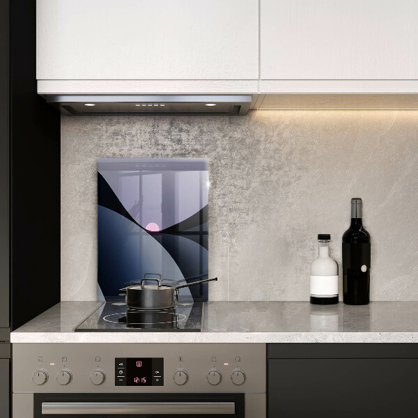 Glass worktop saver Abstraction shapes