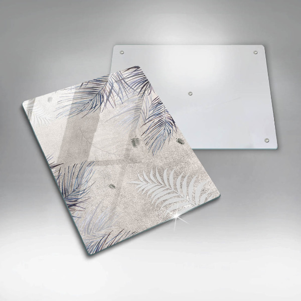 Kitchen countertop cover Subtle leaves