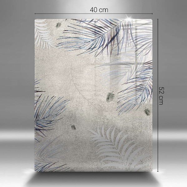 Kitchen countertop cover Subtle leaves