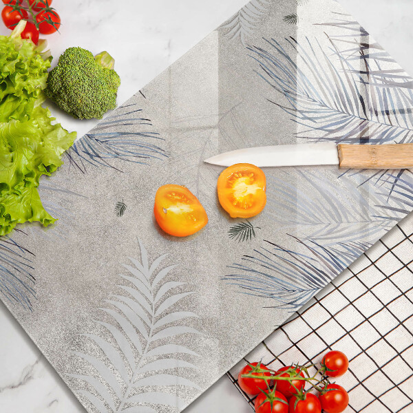 Kitchen countertop cover Subtle leaves