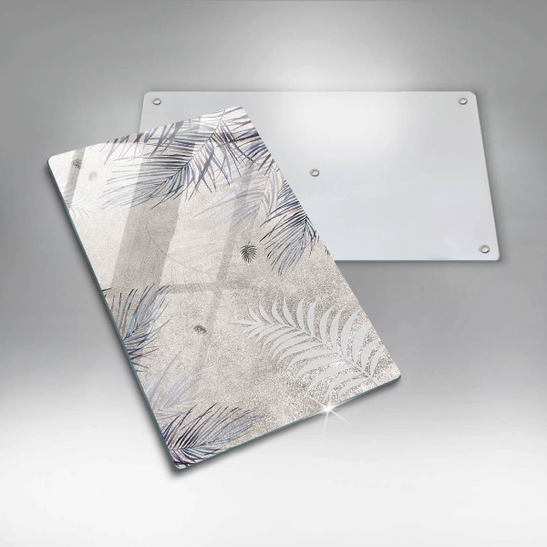 Kitchen countertop cover Subtle leaves