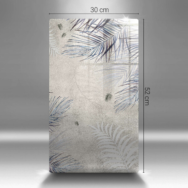 Kitchen countertop cover Subtle leaves