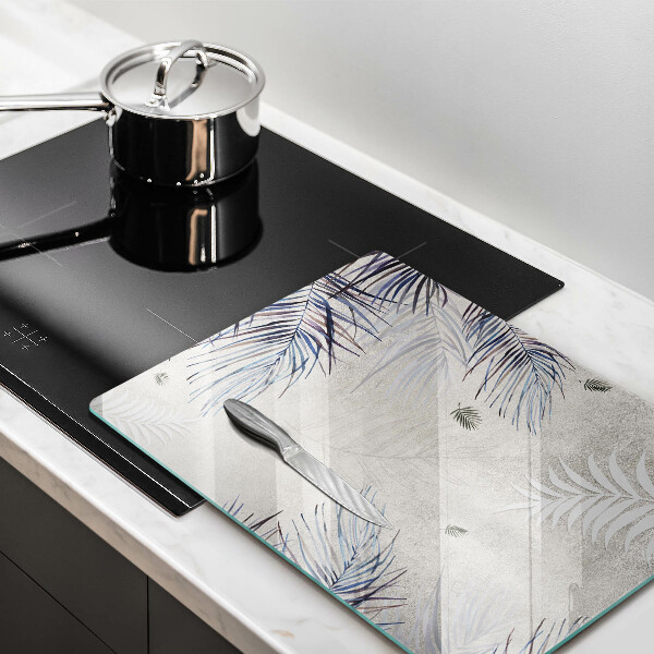 Kitchen countertop cover Subtle leaves