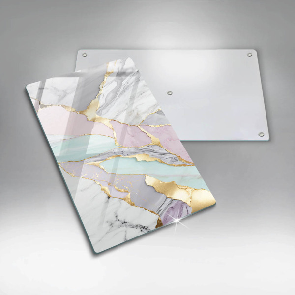 Kitchen countertop cover Pastel marble