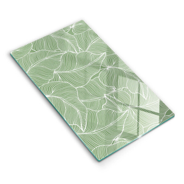 Kitchen countertop cover Linear leaves