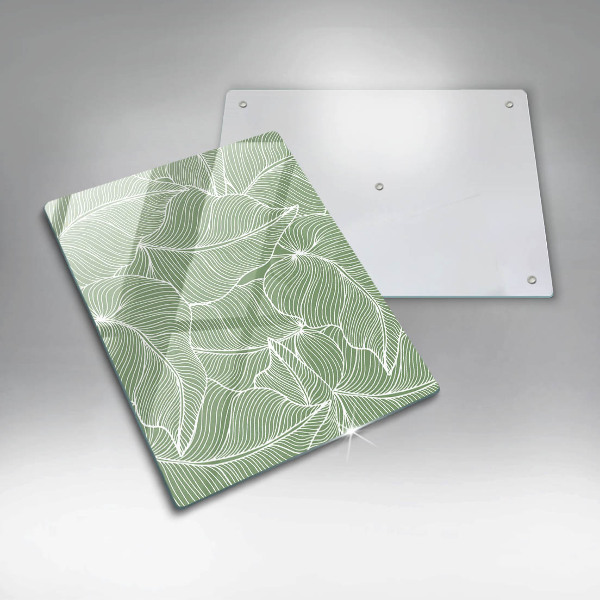 Kitchen countertop cover Linear leaves