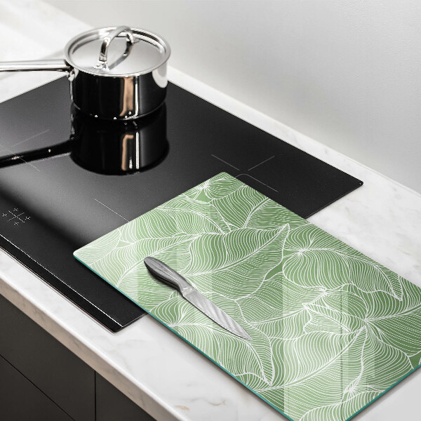 Kitchen countertop cover Linear leaves