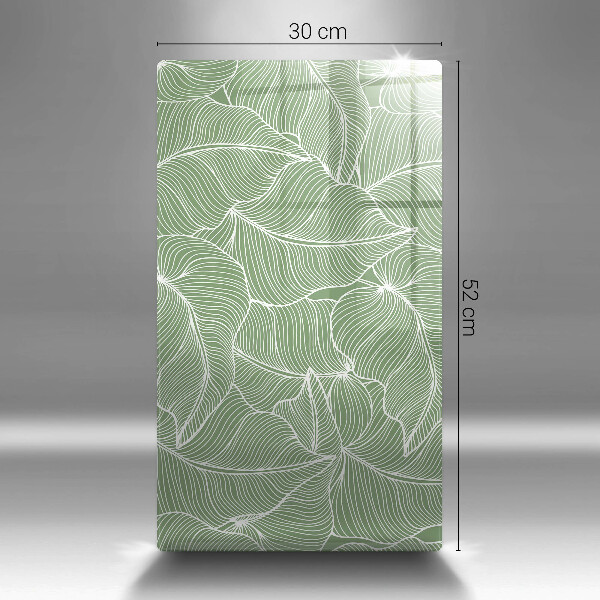 Kitchen countertop cover Linear leaves