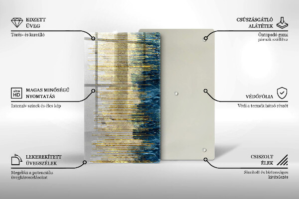 Kitchen countertop cover Designer abstraction