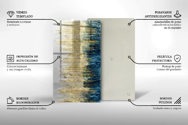 Kitchen countertop cover Designer abstraction