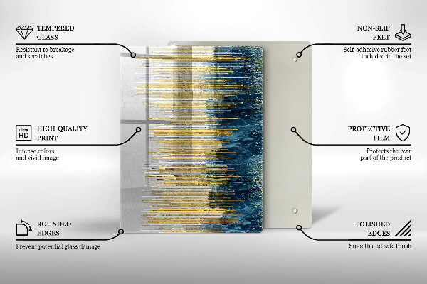 Kitchen countertop cover Designer abstraction