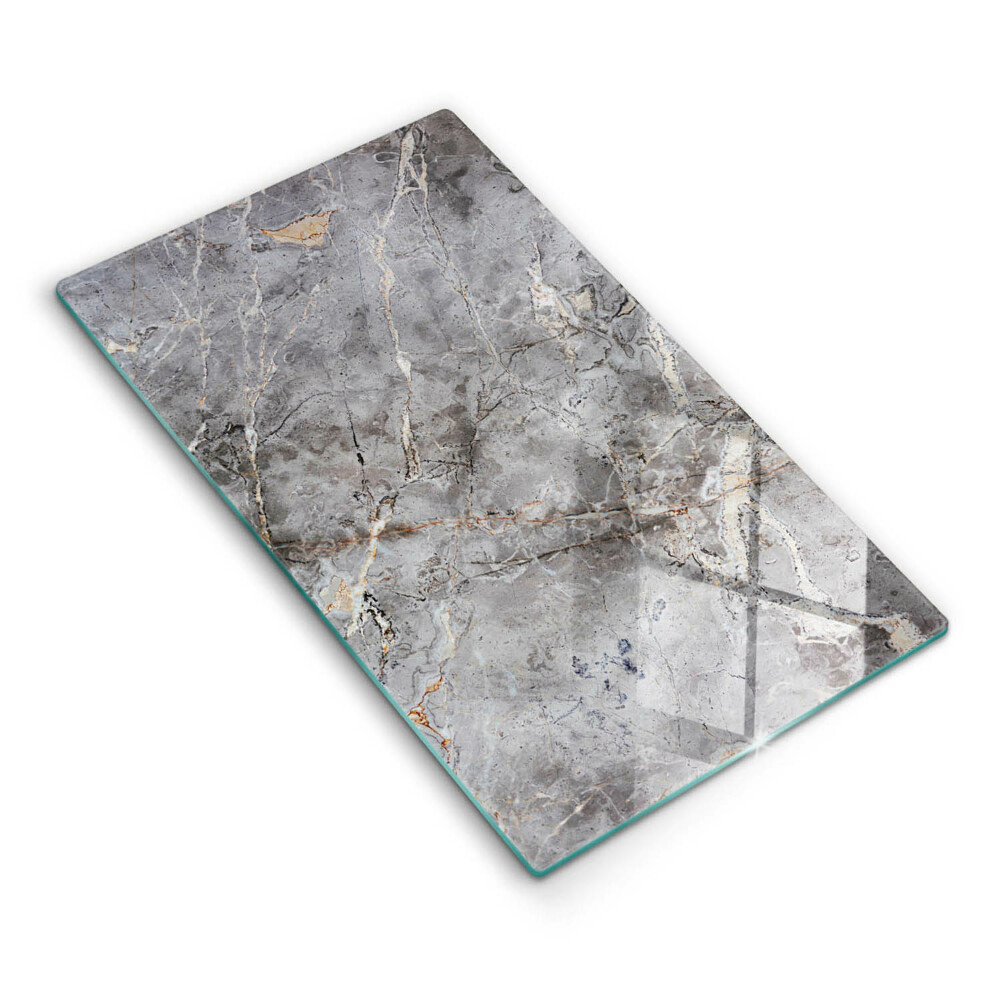 Glass worktop saver Stone texture