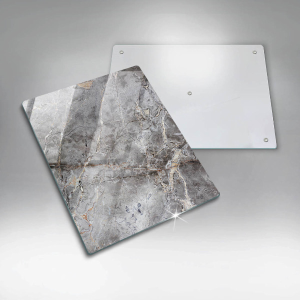 Glass worktop saver Stone texture