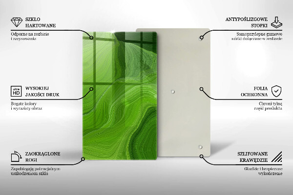 Glass worktop saver Abstract texture