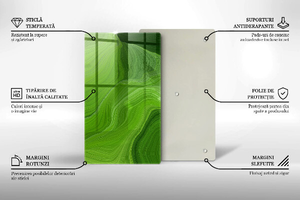 Glass worktop saver Abstract texture