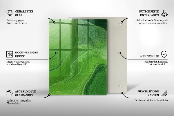 Glass worktop saver Abstract texture