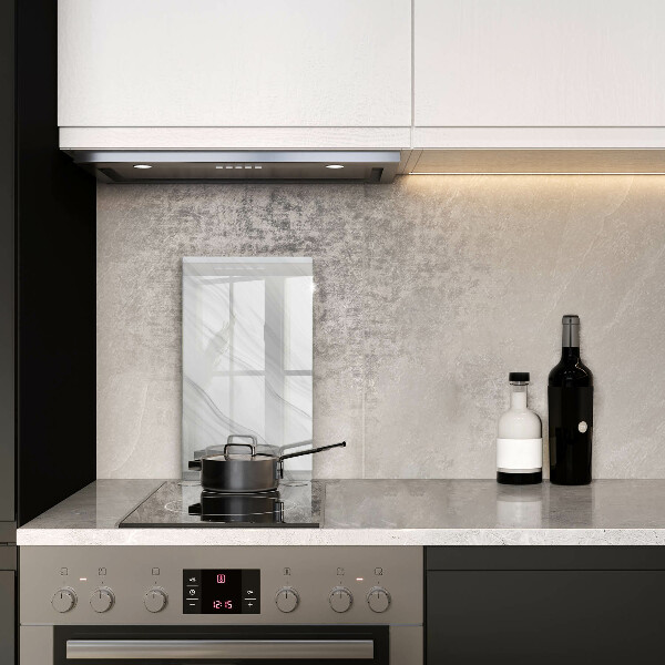 Glass worktop saver Delicate marble