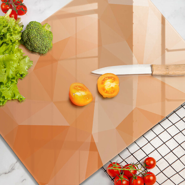 Worktop heat protector Geomeric background