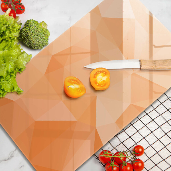 Worktop heat protector Geomeric background