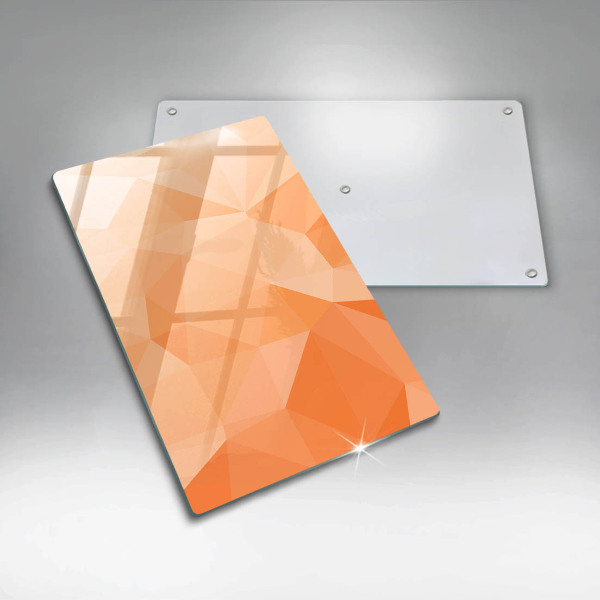 Worktop heat protector Geomeric background