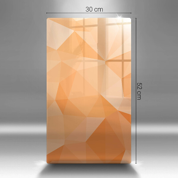 Worktop heat protector Geomeric background