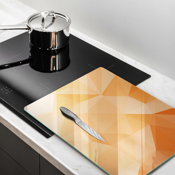 Worktop heat protector Geomeric background